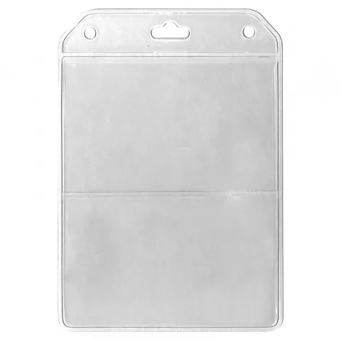 Porte-badge transparent double carte ID Card Accessories