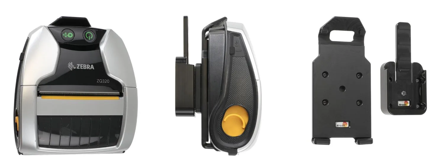 Support Brodit Zebra ZQ320 avec MultiMoveClip - 216133