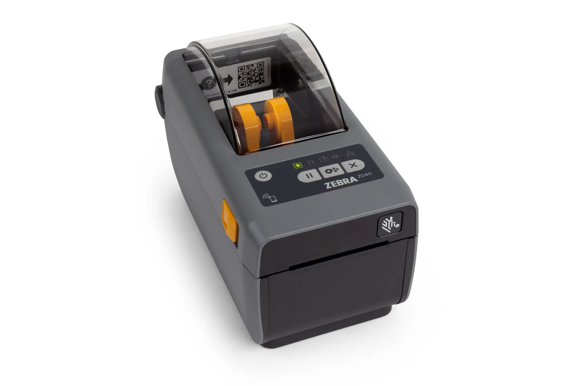 Zebra ZD411, 8 pts/mm (203 dpi), RTC, EPLII, ZPLII, USB, USB Host, BT (BLE), Ethernet