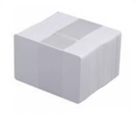 Carte PVC Blanche Evolis High Trust C4002 - Lot de 500