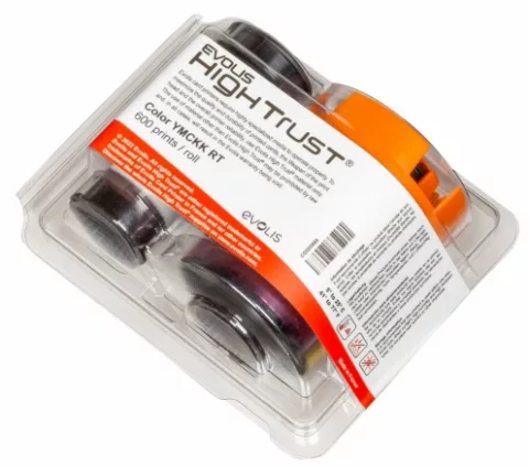 RT5F102E100 Ruban couleur YMCK-K pour AGILIA