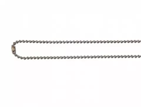 AC208 - Chaîne de Cou en Métal sans Nickel - Longueur de 75 cm - Pack de 100 — accessoire Ingenia