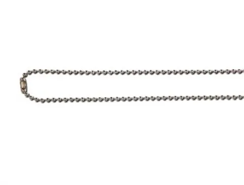 AC208 - Chaîne de Cou en Métal sans Nickel - Longueur de 75 cm - Pack de 100 — accessoire Ingenia