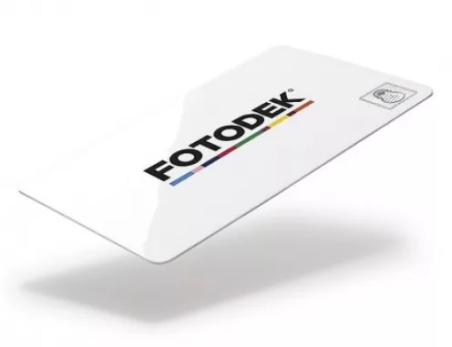 Cartes PVC sécurisées FOTODEK ICE avec holo-image – lot de 100