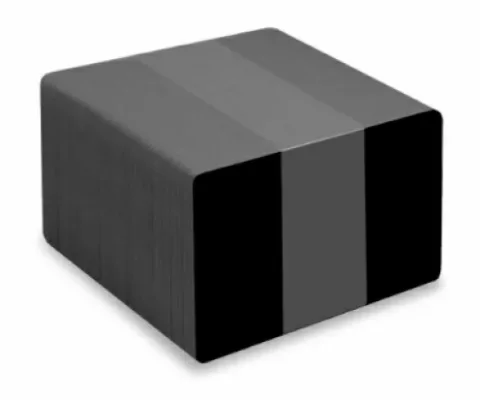 Cartes PVC1 noires mates CR80 0,76 mm – lot de 100