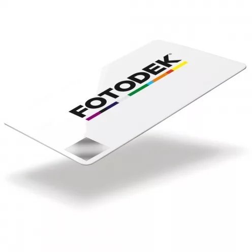 HP6-76-SI-A FOTODEK ‘ICE’ Holographic silver Holopatch ID Card - HP6-76-SI-A - Pack of 100
