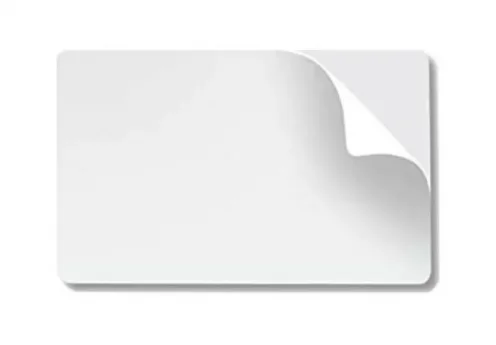 Cartes PVC adhésives HID FARGO UltraCard CR-79 10 mil – Lot de 500