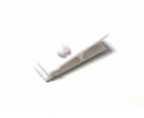 1413000 - Pince crocodile plastique blanc