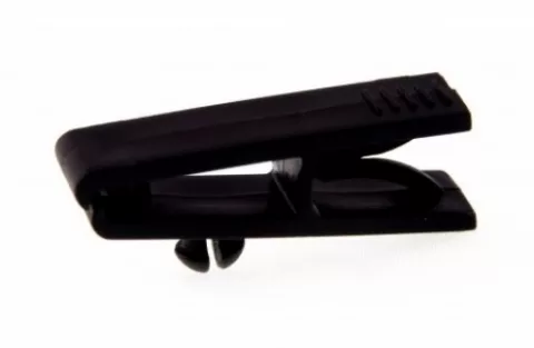 1413001 - Pince crocodile plastique Noire
