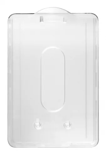1454113 - Porte-badges rigide 86x54 avec glissière - Vertical