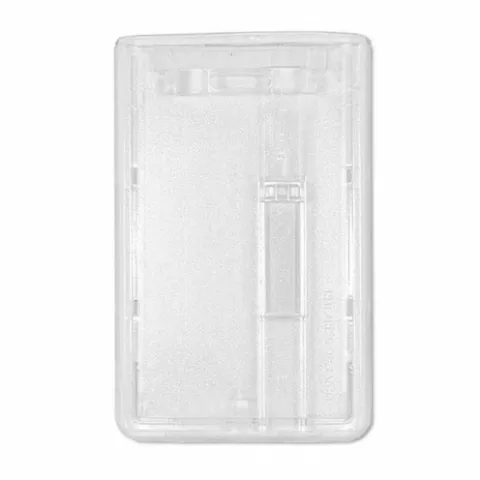 porte badge à glissière 1 carte verticale (lot de 100)