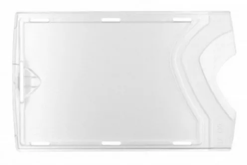 1454250 - Etui-cartes avec 2 faces aspect cristal - 86 x 54 (lot de 100)
