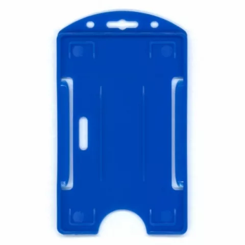 1455712 - Porte-badges rigide 86x54 perforation oblongue 2 rondes