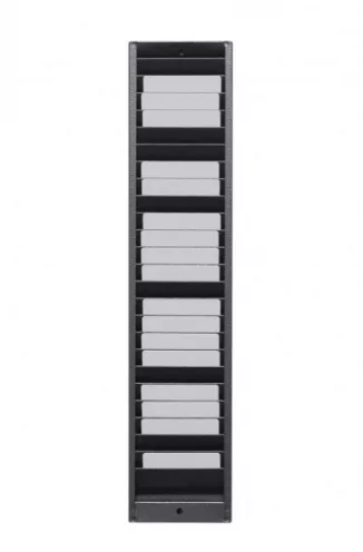 1457015 - Casier mural 25 badges 86x54 - Horizontal