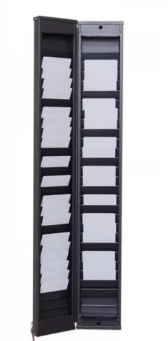 1457018 - Porte badges mural sécurisé - 50 cartes (86 x 54 mm)