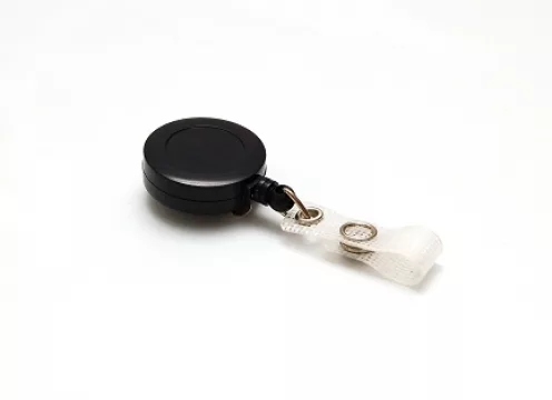 1460044 - Zip Enrouleur Noir avec Attache renforcée